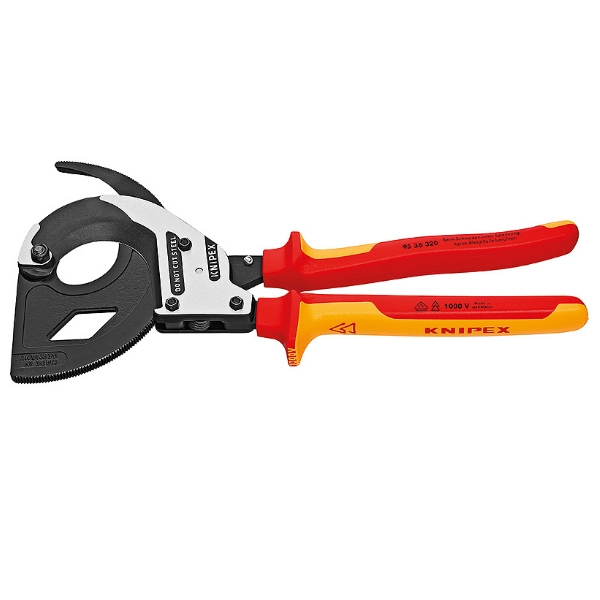 Knipex 9536320 VDE Ratschenkabelschneider 320 mm
