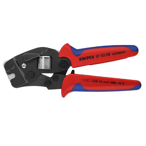 Knipex 975309SB Aderendhülsen Presszange 0,08-16