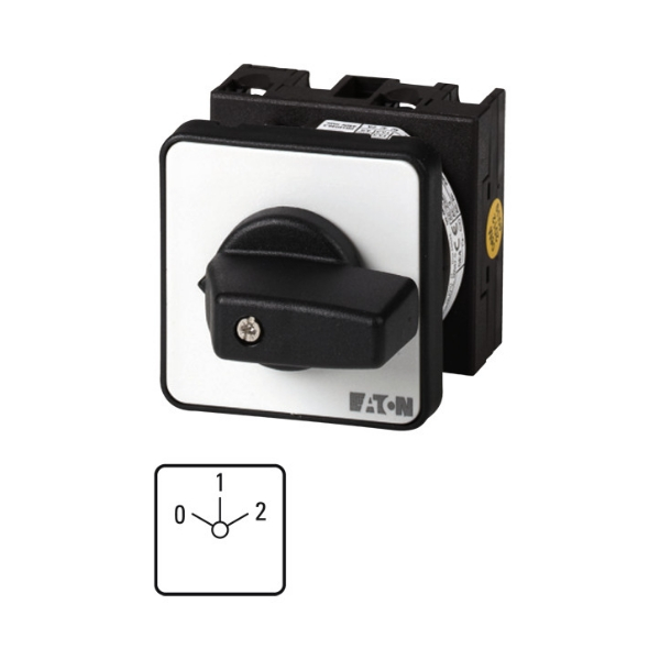 EATON T0-4-8440/E Dahlanderschalter 20A 2-Drehzahlen 0-1-2 48x48mm