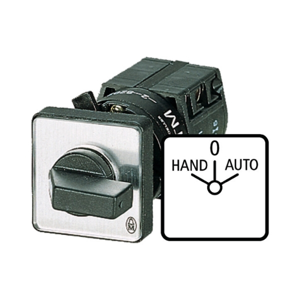 EATON TM-1-15431/E Umschalter 10A HAND-0-AUTO 30x30mm