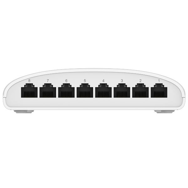 D-Link DGS-1008D/E 8-Port Switch Back