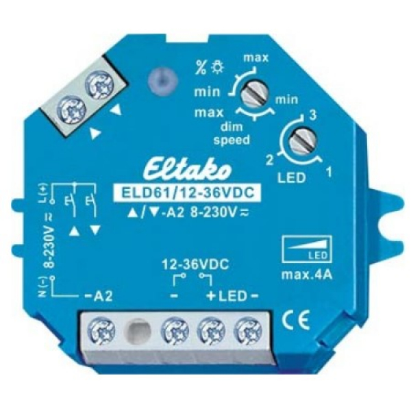 Eltako ELD61/12-36V DC LED Dimmschalter