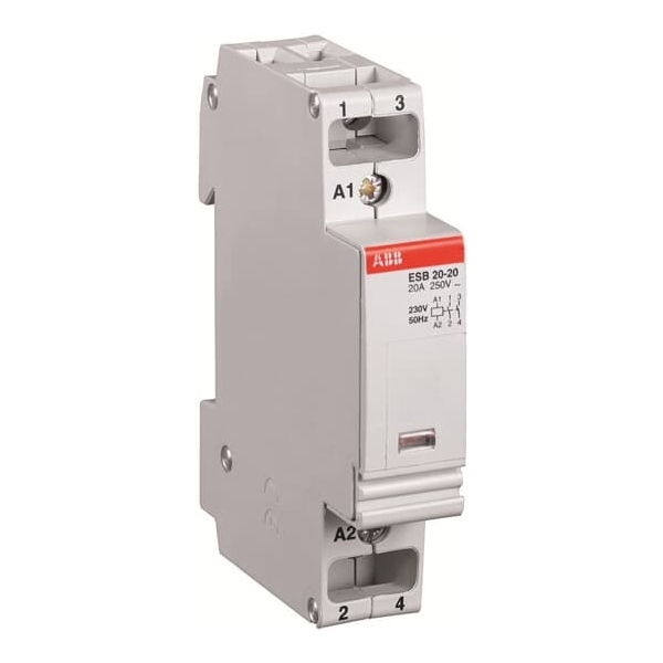 ABB ESB20-20N-01 Installationsschütz 2 Schliesser 20A 24V