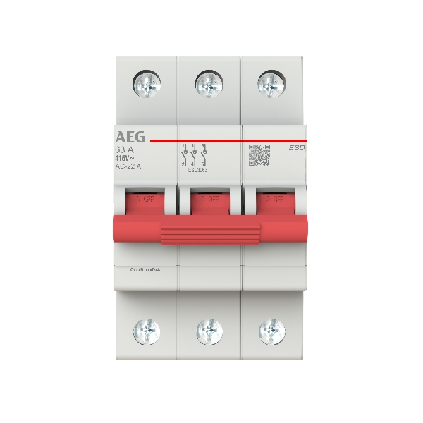 AEG Hauptschalter 63A