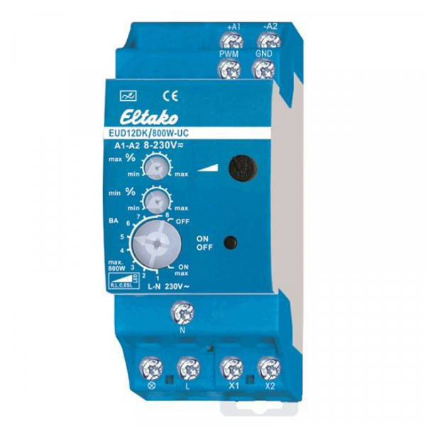 Eltako EUD12DK/800W-UC Universal Dimmschalter