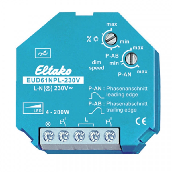 Eltako EUD61NPL-230V Universal Dimmschalter