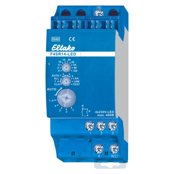 Eltako F4SR14-LED RS485 Bus Aktor 4-Kanal Stromstoßrelais