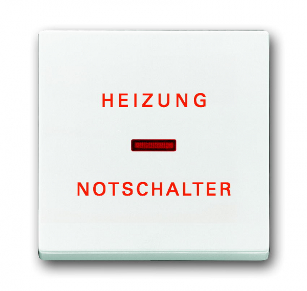 Busch Wippe Heizung Notschalter 1789 H-84