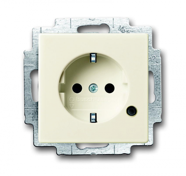 Busch Steckdose m. LED 20 EUCBL-82