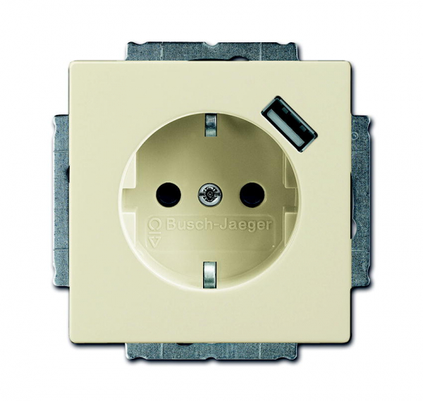 Busch Jaeger Steckdose USB 20 EUCBUSB-82