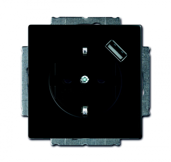 Busch Steckdose m. USB 20 EUCBUSB-885