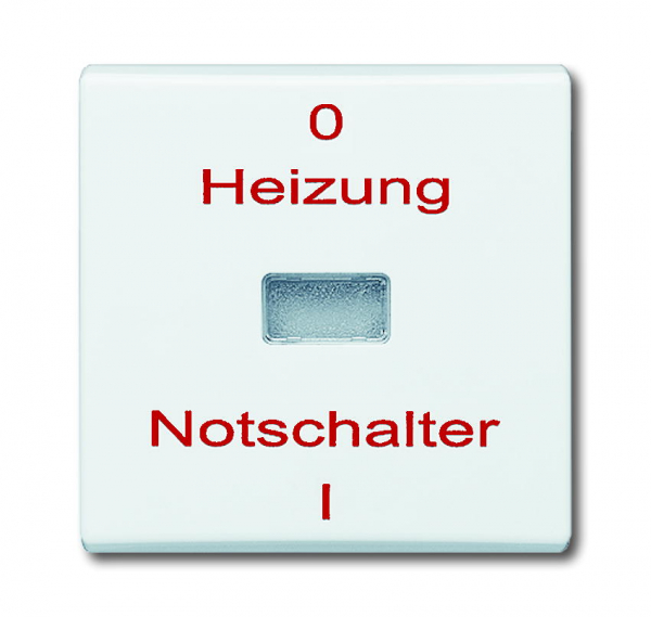 Wippe 2102H-32 Heizung Notschalter weiss