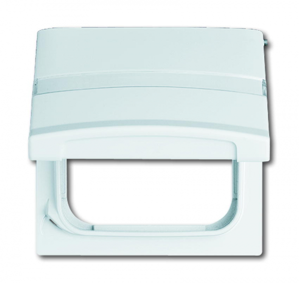 Klappdeckel 2118GKN-32 beschriftb. weiss