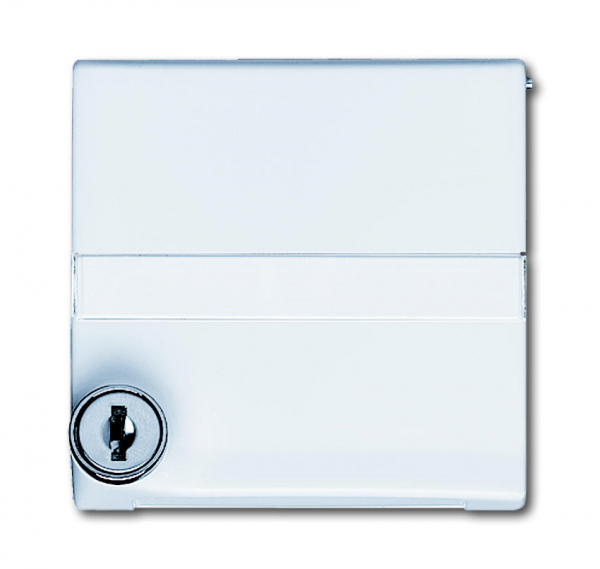 Klappdeckel 2118GKSLN-34 beschriftb. alpinweiss