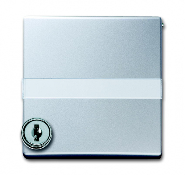 Klappdeckel 2118GKSLN-33 beschriftb. alusilber