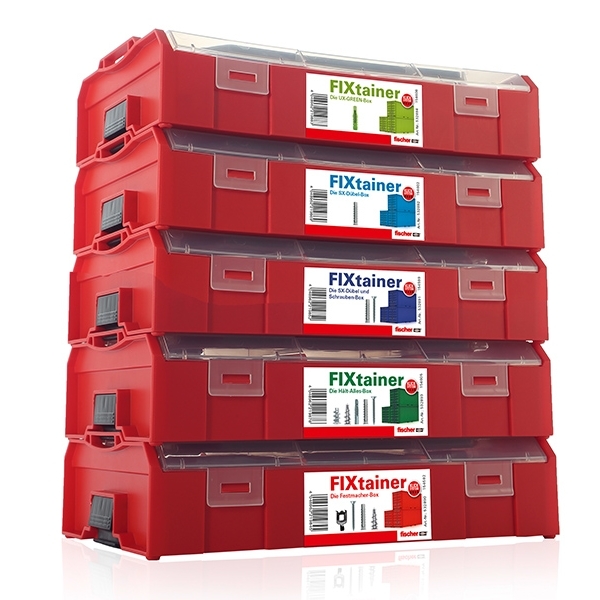 Fischer 533069 FIXtainer Aufbewahrungsbox leer