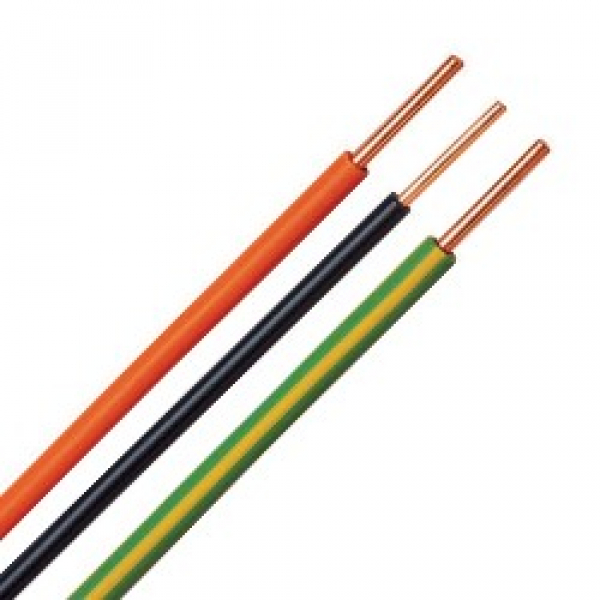 100m Aderleitung H07V-U 1,5 qmm blau