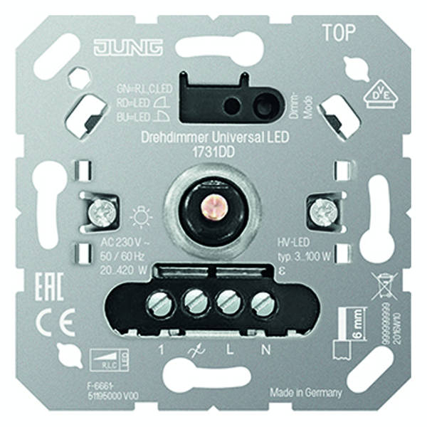 Jung 1731DD Drehdimmer Universal LED