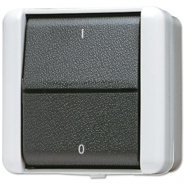 Jung 802W Wippschalter Aus 2-pol.
