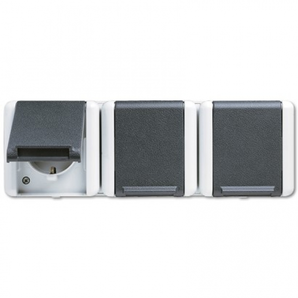 Jung 8230W SCHUKO-Steckdose 3fach