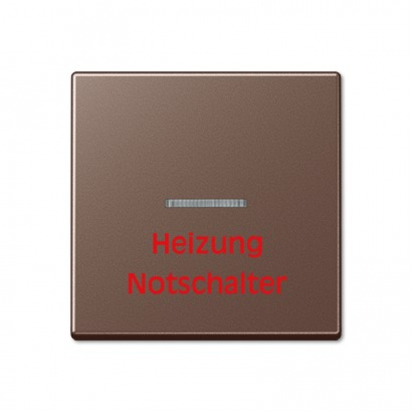 Jung A590HMO Wippe "Heizung Notschalter"