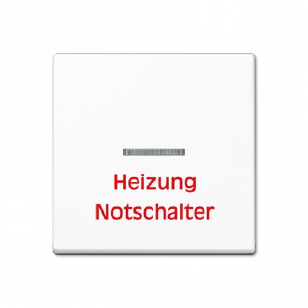 Jung A590HWW Wippe "Heizung Notschalter"