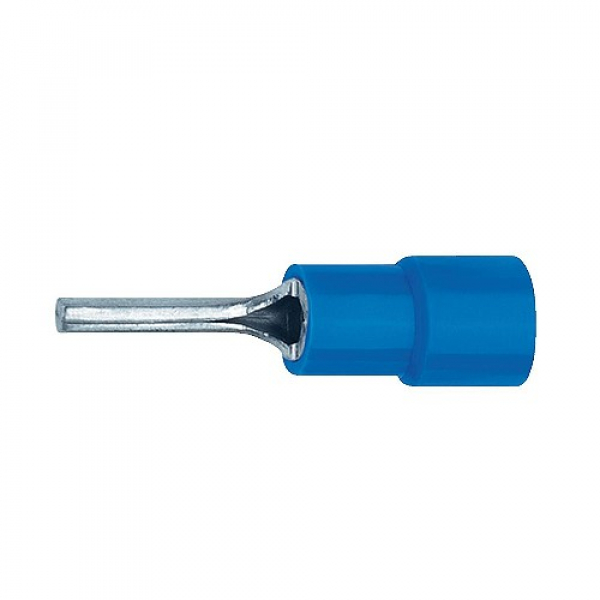 Klauke 710 Stiftkabelschuh isoliert 1,5 - 2,5 mm² blau