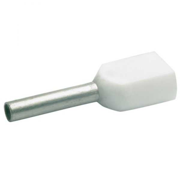 Klauke 8698 Zwillings Aderendhülse 0,5mm² 8mm lang