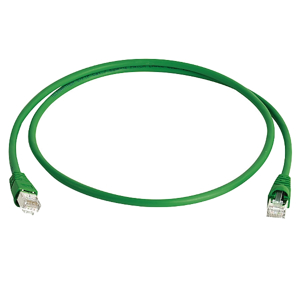 Telegärtner Patchkabel grün 0,5m