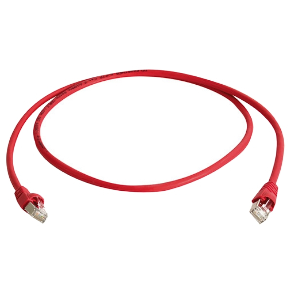 Telegärtner Patchkabel rot 0,5m
