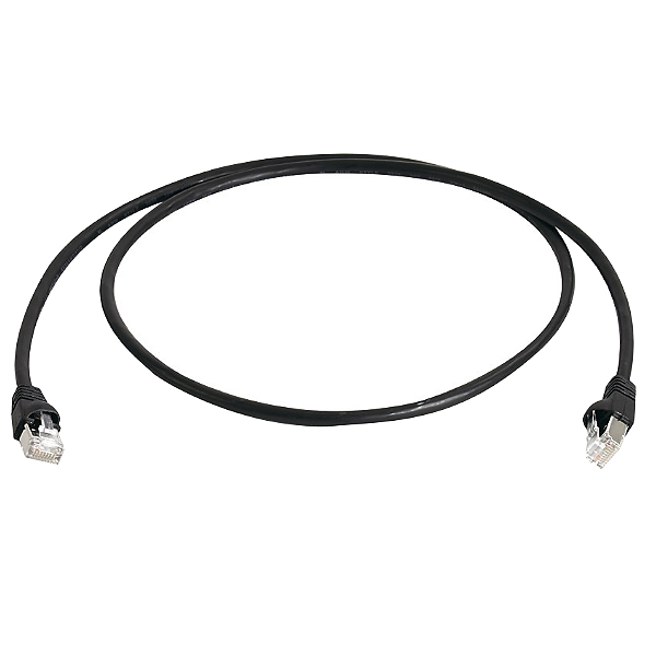 Telegärtner Patchkabel schwarz 3,0m