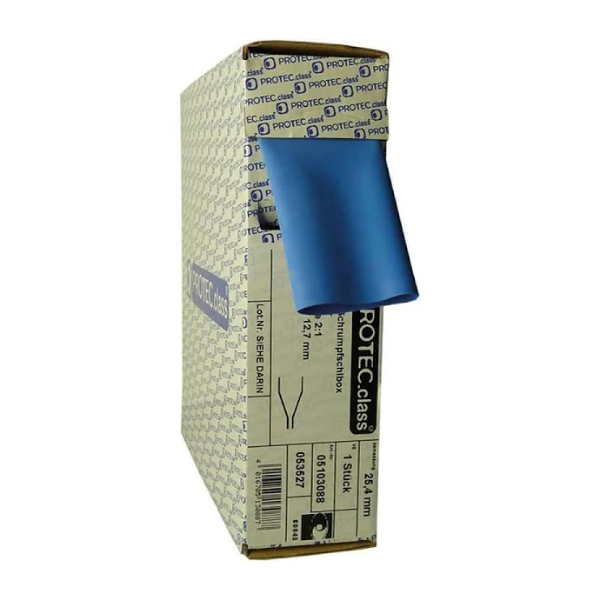 PROTEC.class PSB-BL32 Schrumpfschlauch 3,2mm blau 15m