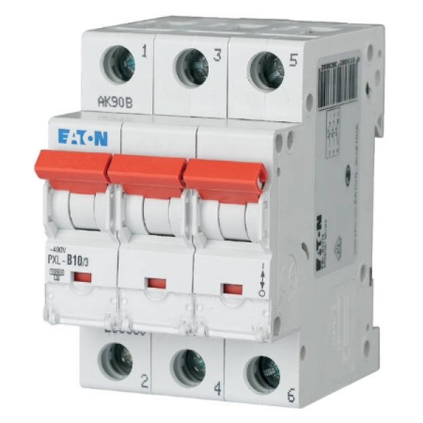 Eaton PXL-B10/3 Leitungsschutzschalter 3-pol B10A