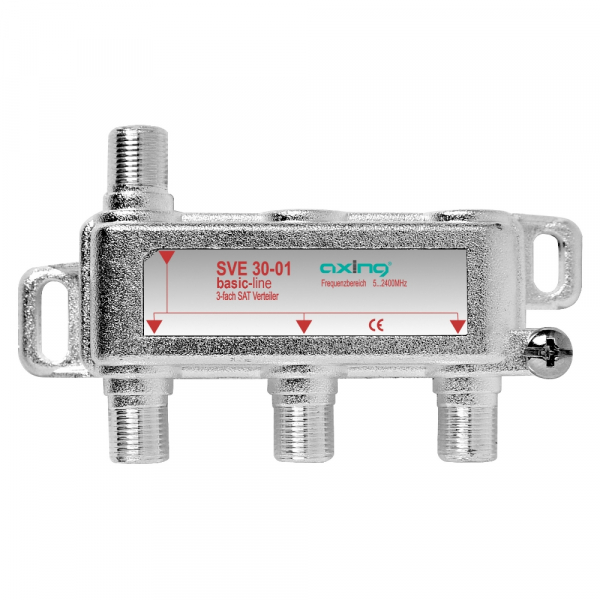 Axing SVE 30-01 3-fach SAT Verteiler