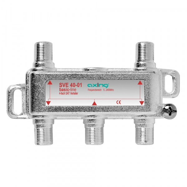 Axing SVE 40-01 4-fach SAT Verteiler